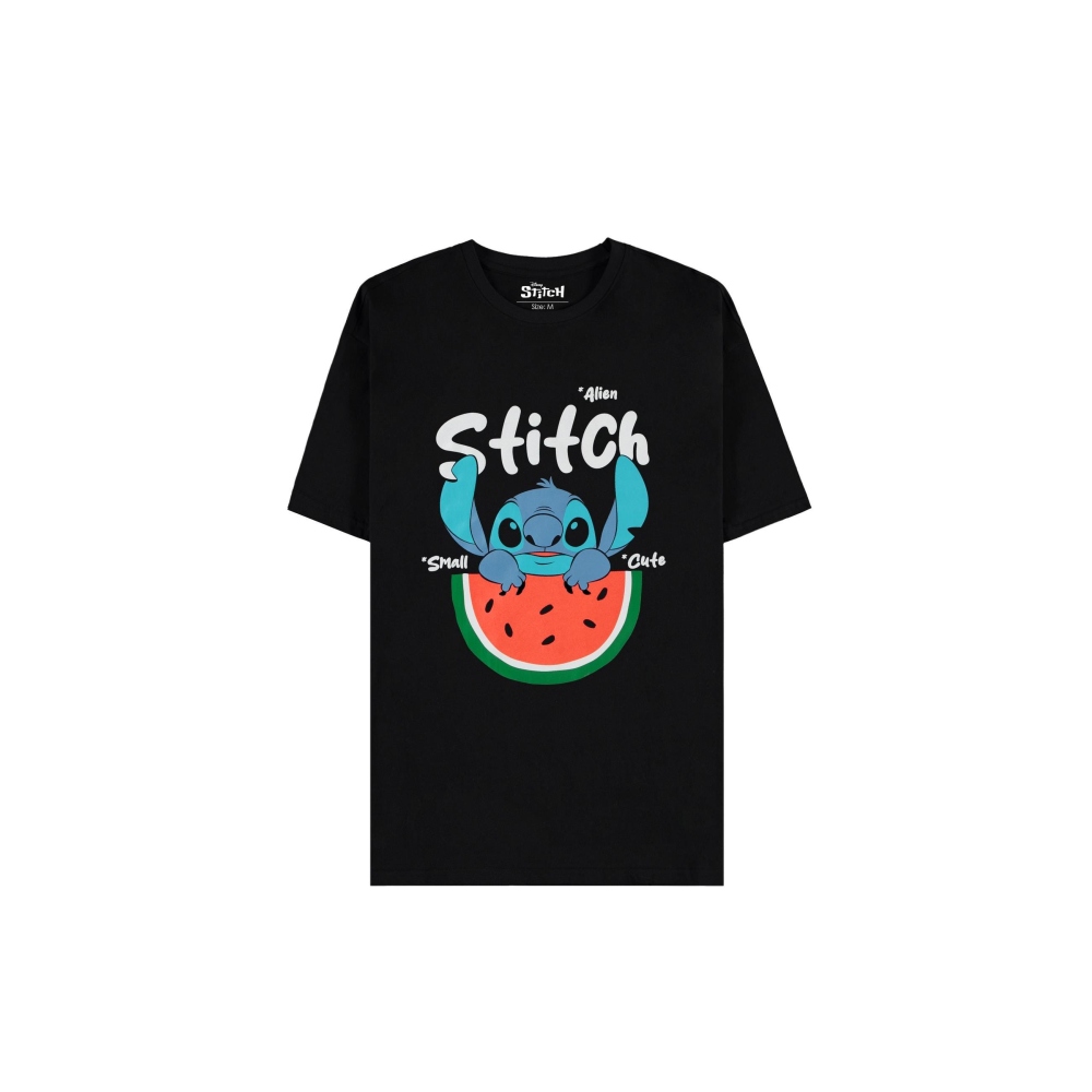 Disney Lilo & Stitch - Watermelon Tshirt Homme - Noir